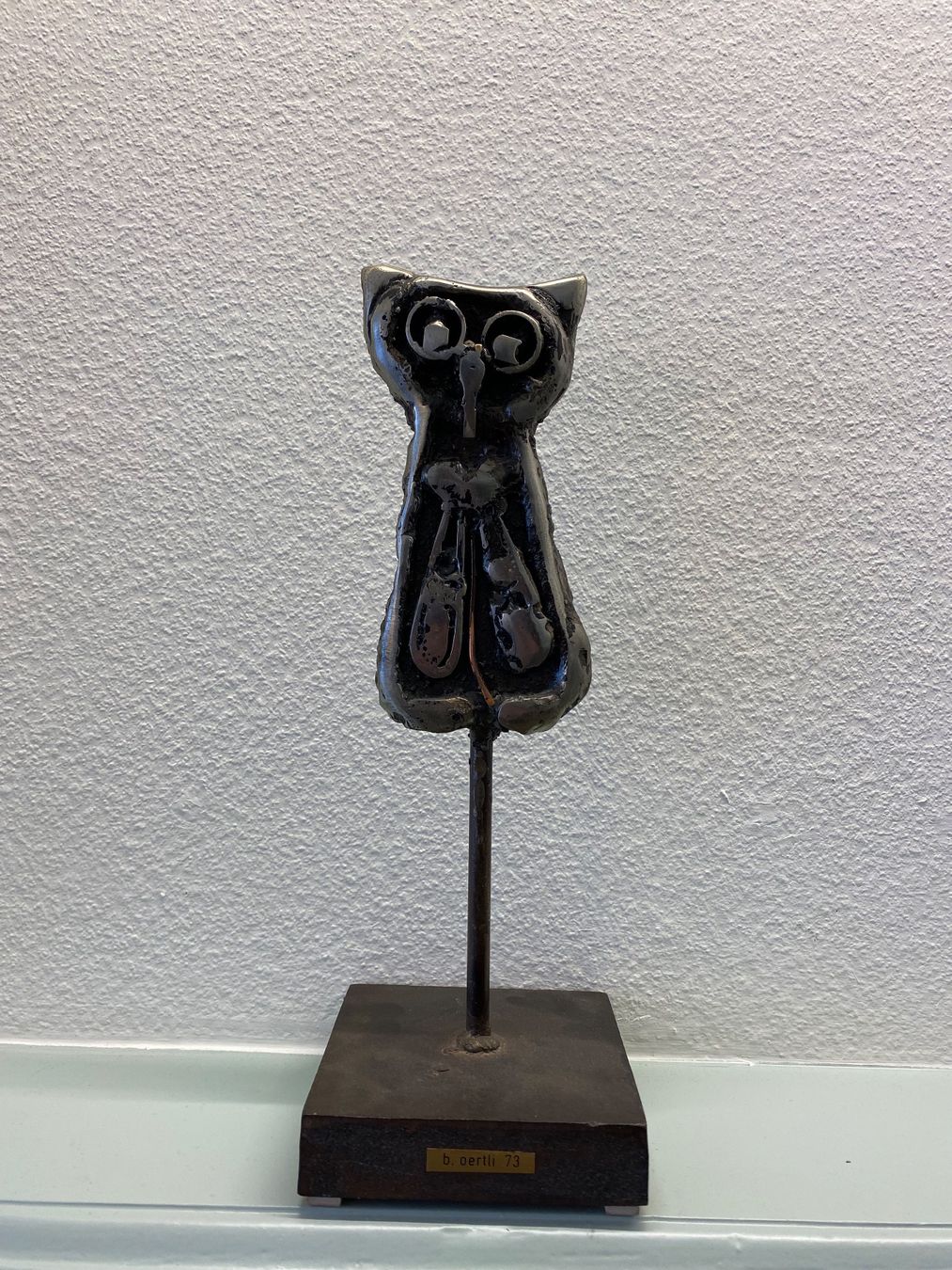 Sculture & Statue: Benno Oertli - Eule – Usato da Basel venduto da bigmbh