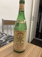 Alte Clevner Pinot Noir Weinflasche, Auslese 1971!