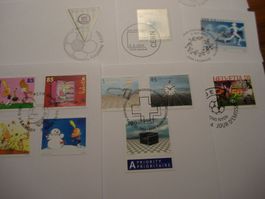 Moderne FDC Schweiz, 2004, 11 Belege
