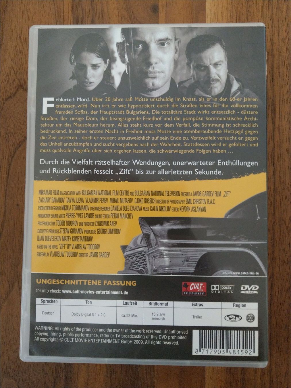 Tutti i DVDs: DVD - Zift – Usato da Rheinfelden venduto da FilmAuktion 1
