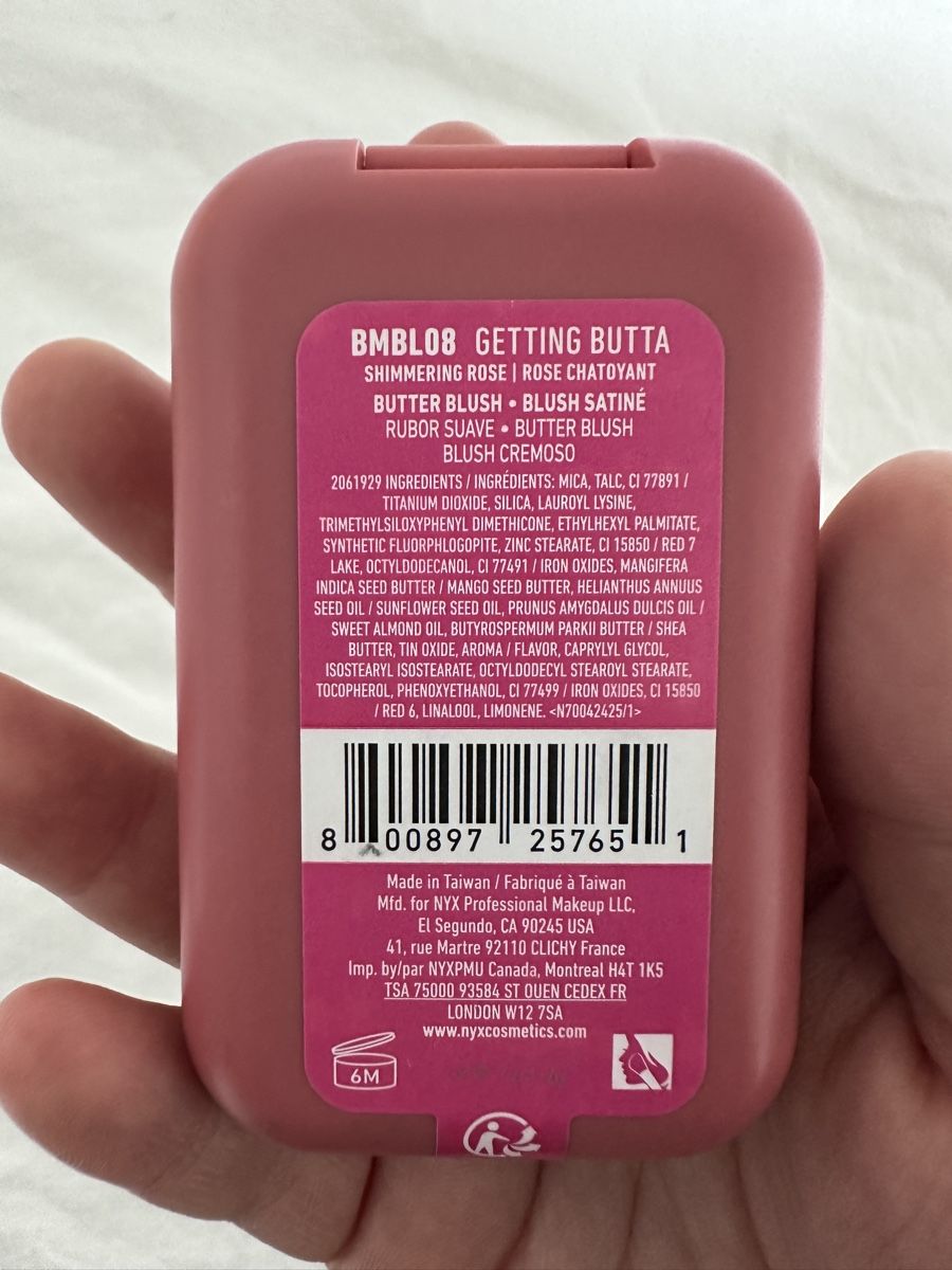 NYX Professional Makeup Make-up: Make up NYX Butter Blush – Nuovo (secondo la descrizione) da Oberurnen venduto da nes_8xqt 1