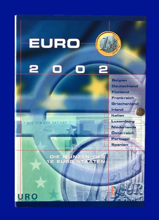 EURO 2002 Ausgaben 12 Länder im Original Folder Kaufen auf Ricardo