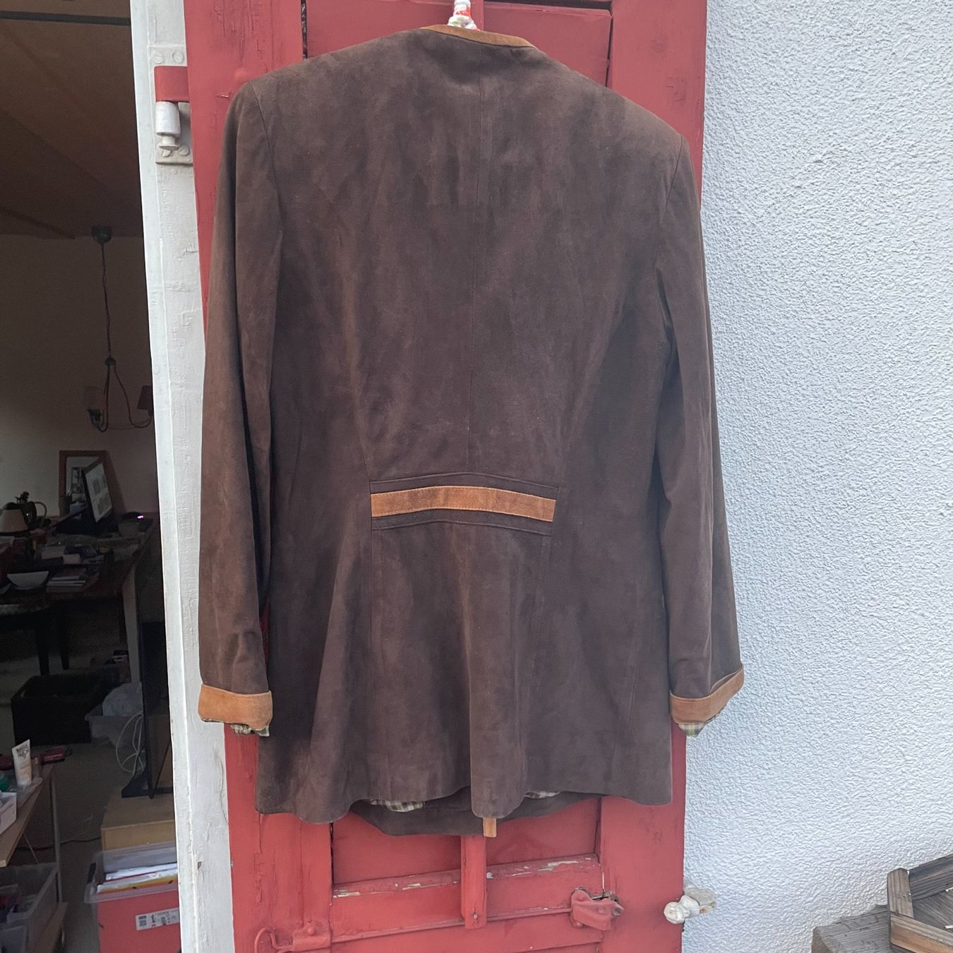 Giacche: Vintage handmade real leather Jacket – Nuovo (secondo la descrizione) da Klosters venduto da Hondaer 1