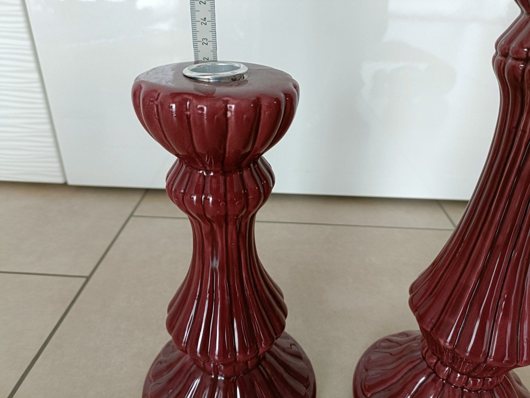 Tutte le decorazioni: Depot Kerzenständer / Kerzenhalter bordeaux – Nuovo (secondo la descrizione) da Rickenbach b. Wil venduto da Beautiful.Things 6