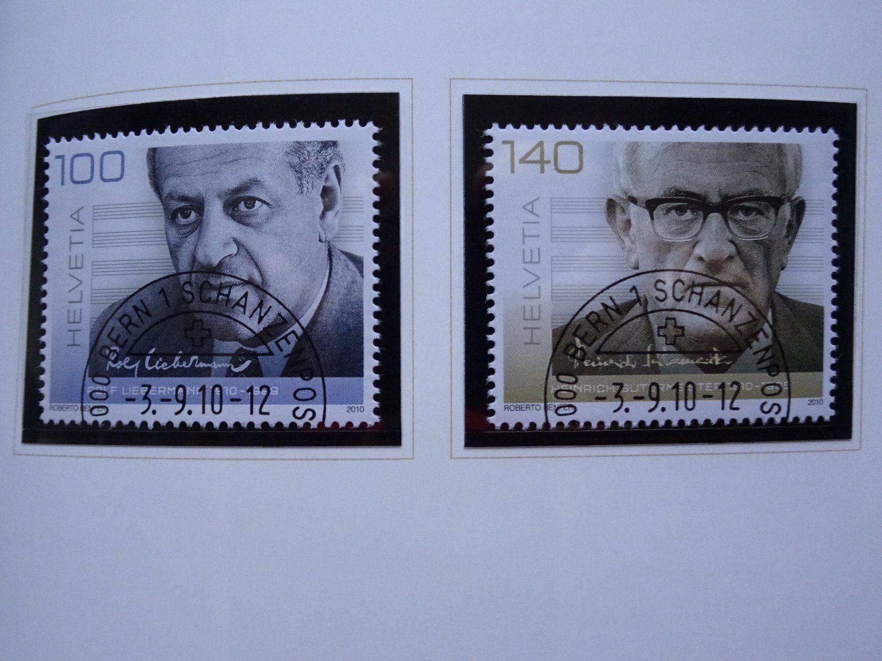 Tous les timbres: 2010 – Neuf (Voir description) à Aadorf par Chnorli-Furz