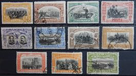 Rumänien Kat. 187-196 & 192F gest. 1906