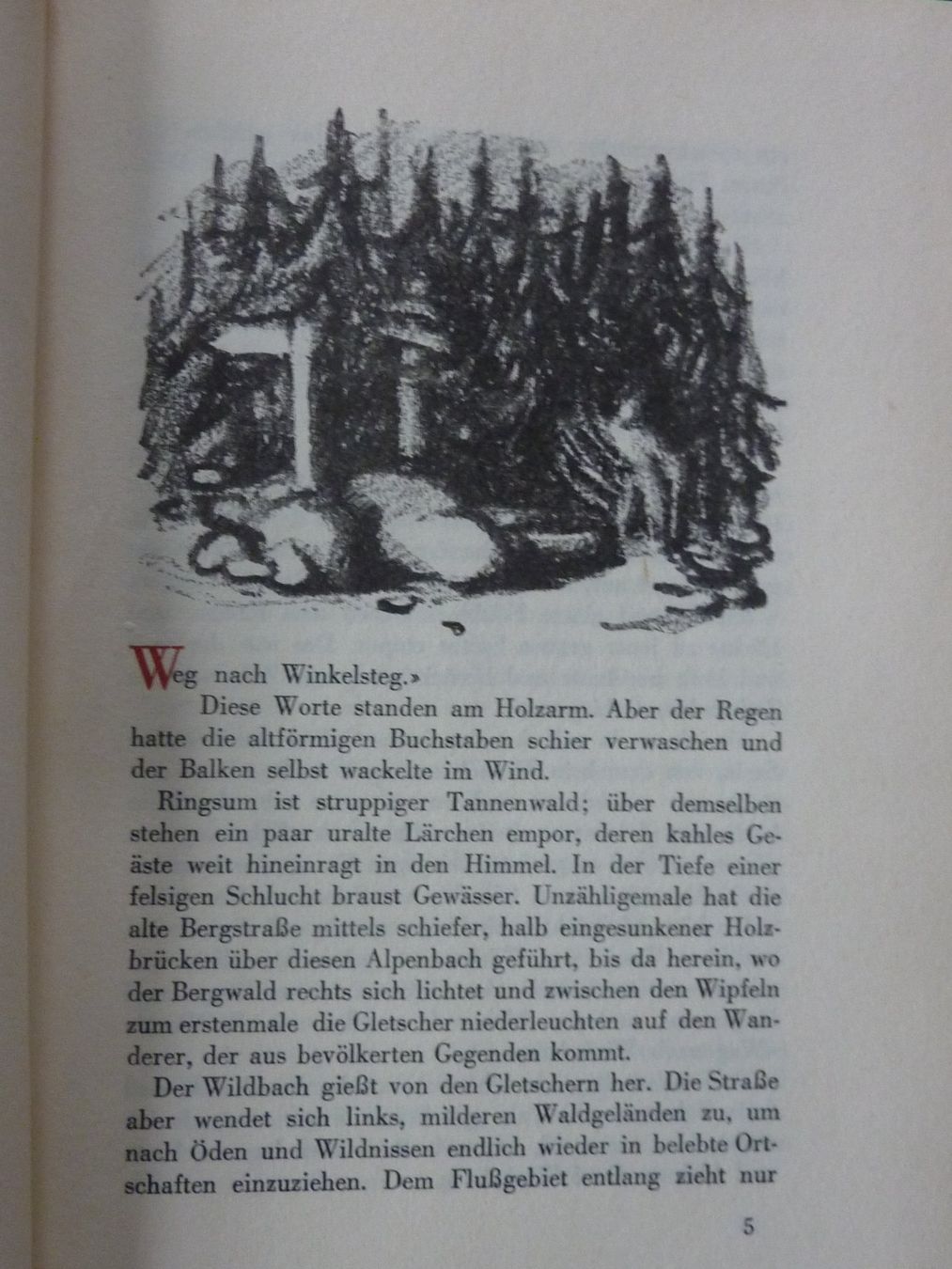 Libri: Rosegger: Schriften des Waldschulmeisters, 1950. – Usato da Triengen venduto da Nussbaum14 3