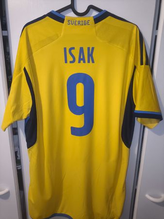Isak Schweden Heim Trikot L Home Jersey 2022 Adidas Maillot