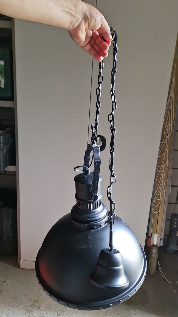Micasa Lampade: Hängelampe, schwarz - Industrie Design Lampe – Usato da Emmenbrücke venduto da Zimmer 3