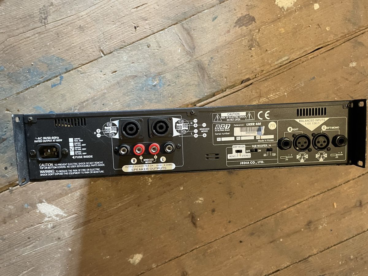 Verstärker: Amplificateur pro BST Liker 430 – Gebraucht aus Renens VD von nfavrod 1