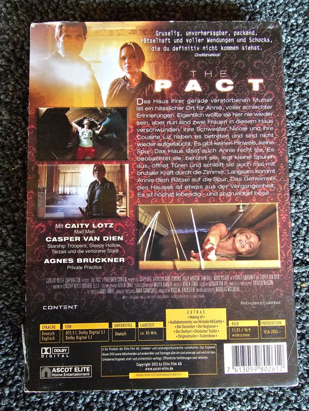 Tutti i DVDs: THE PACT(13732) – Usato da Ruswil venduto da M71 1
