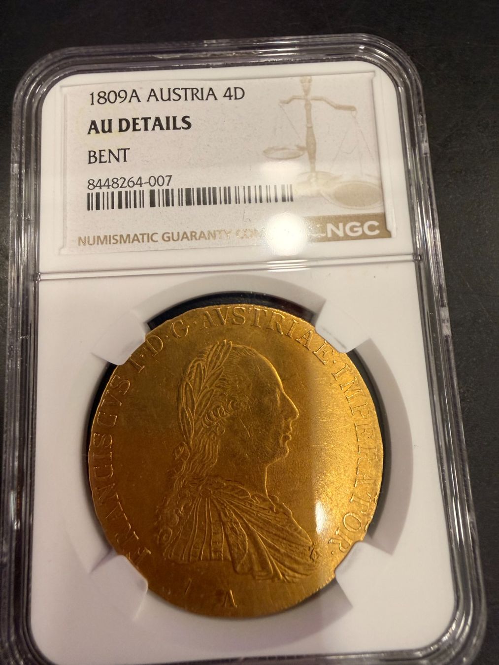 Alle Münzen: Österreich 1809 A – Gebraucht aus Bern von numismatictops