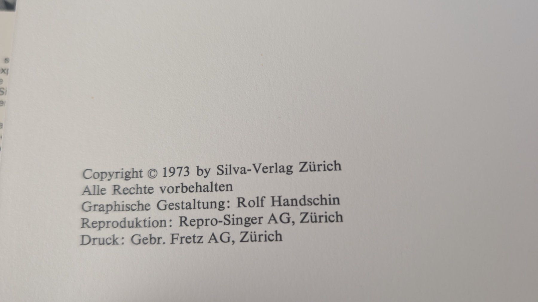 Libri: Kathedralen – Silva 1973 – Usato da Zürich venduto da axolottchen 4