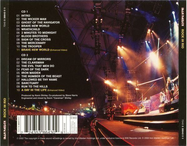 CD: Iron Maiden - Rock...(2 cd) – Usato da St-Cergue venduto da VeganWarrior 1