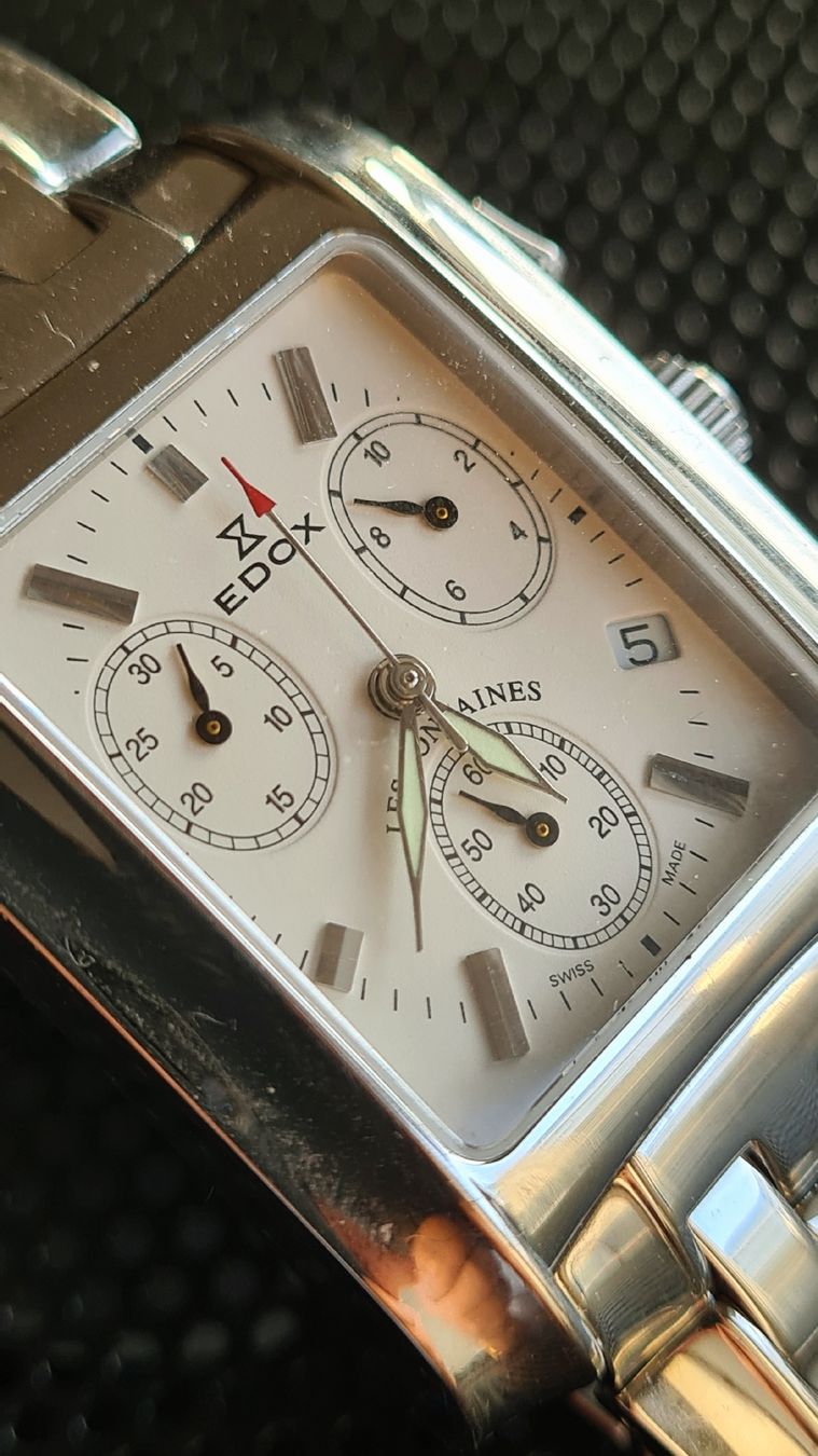 Edox Orologi: Edox les fontaines chrono – Usato da vevey venduto da Edwatch 6