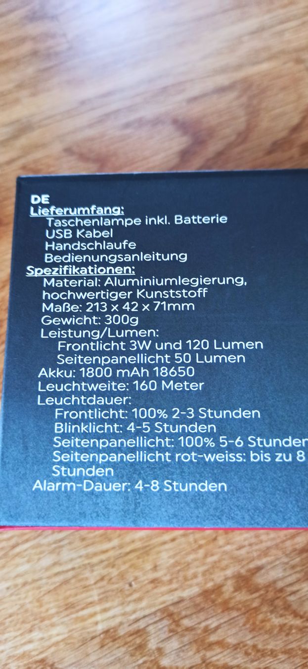 Lampade: Taschenlampe – Usato da Luzern venduto da Hherger 2