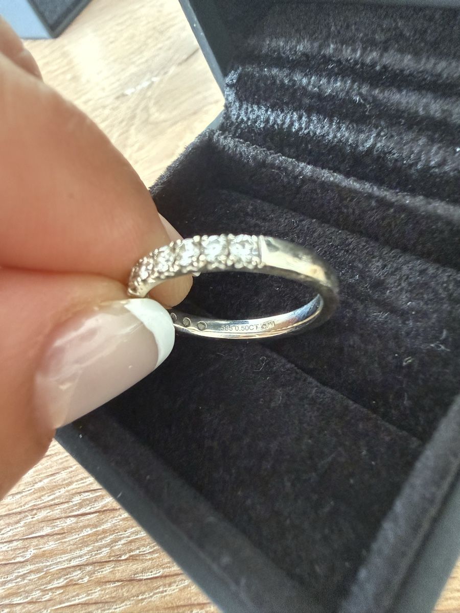 Bagues: Capulet Memory Ring Weissgold & Diamanten 0.5ct Size 51 – Neuf (Voir description) à Habsburg par franziska_81 6
