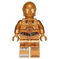 LEGO Star Wars Minifigur Droid C-3PO - sw1201
