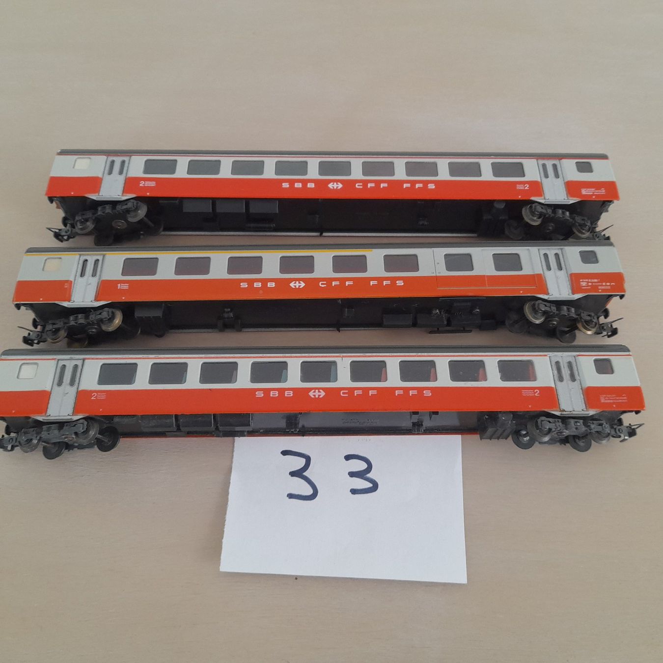 Liliput Modellini di ferrovie: Composition Swiss Express – Usato da Auvernier venduto da gandalf08