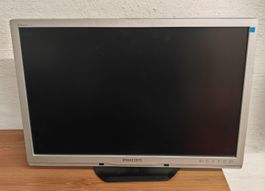 Philips 24 Zoll Bildschirm DVI VGA 245P2 TOP Zustand