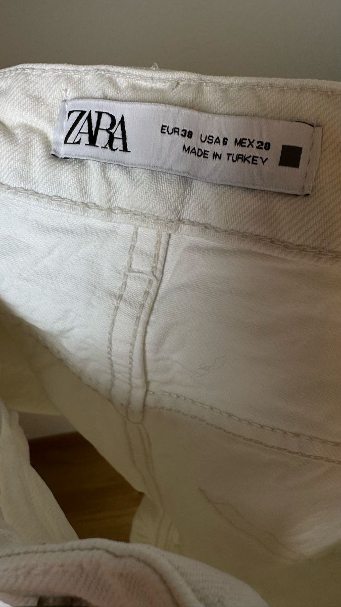 Zara Hosen: Zara -Weiße Shorts ||Größe 38| – Neu (gemäss Beschreibung) aus Kilchberg ZH von nad_6dwp 6