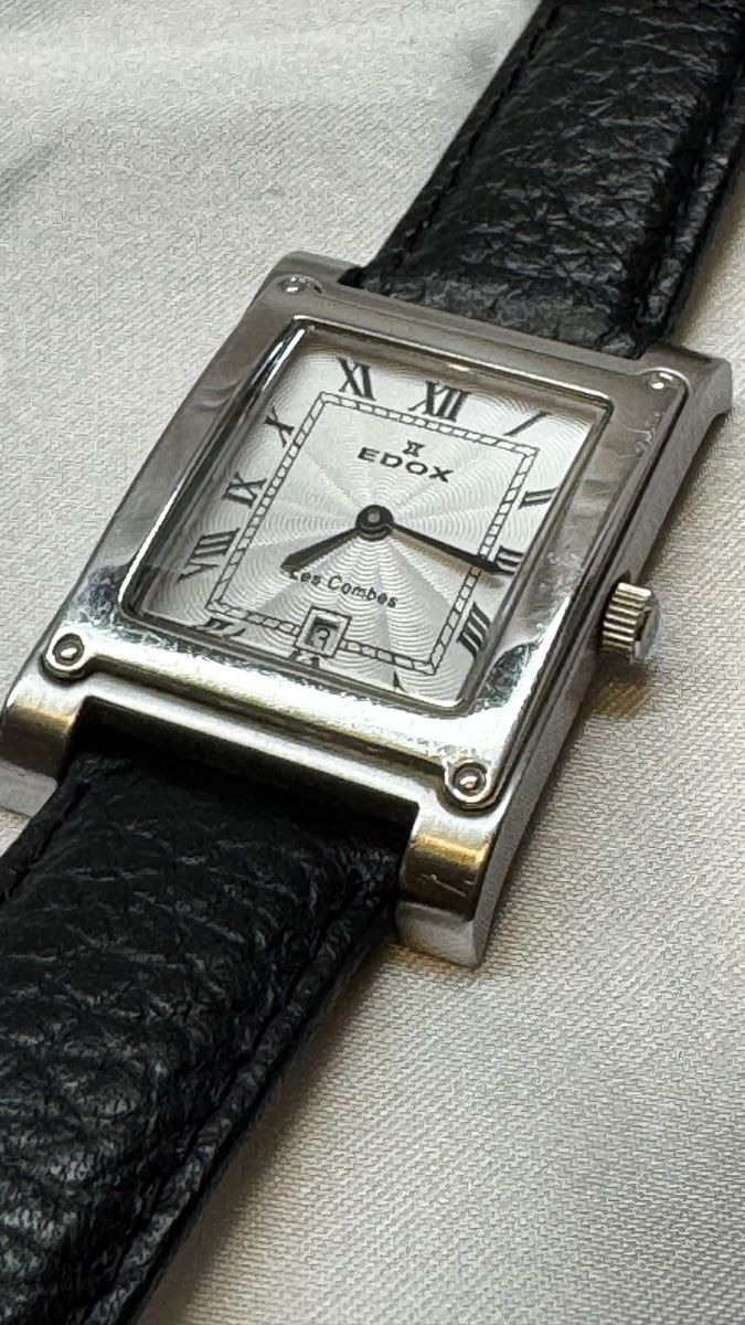 Edox Montres: Edox Les Combes unisex mit Datum Gut erhalten  – D'occasion à Untersiggenthal par TimeandShine 7