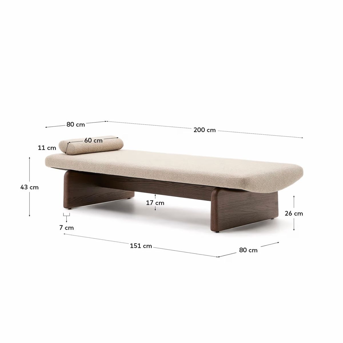 Kave Home Sedie a sdraio: Kave Home Topaz Chaise Longue – Nuovo (secondo la descrizione) da Zürich venduto da Leticia_BM 6