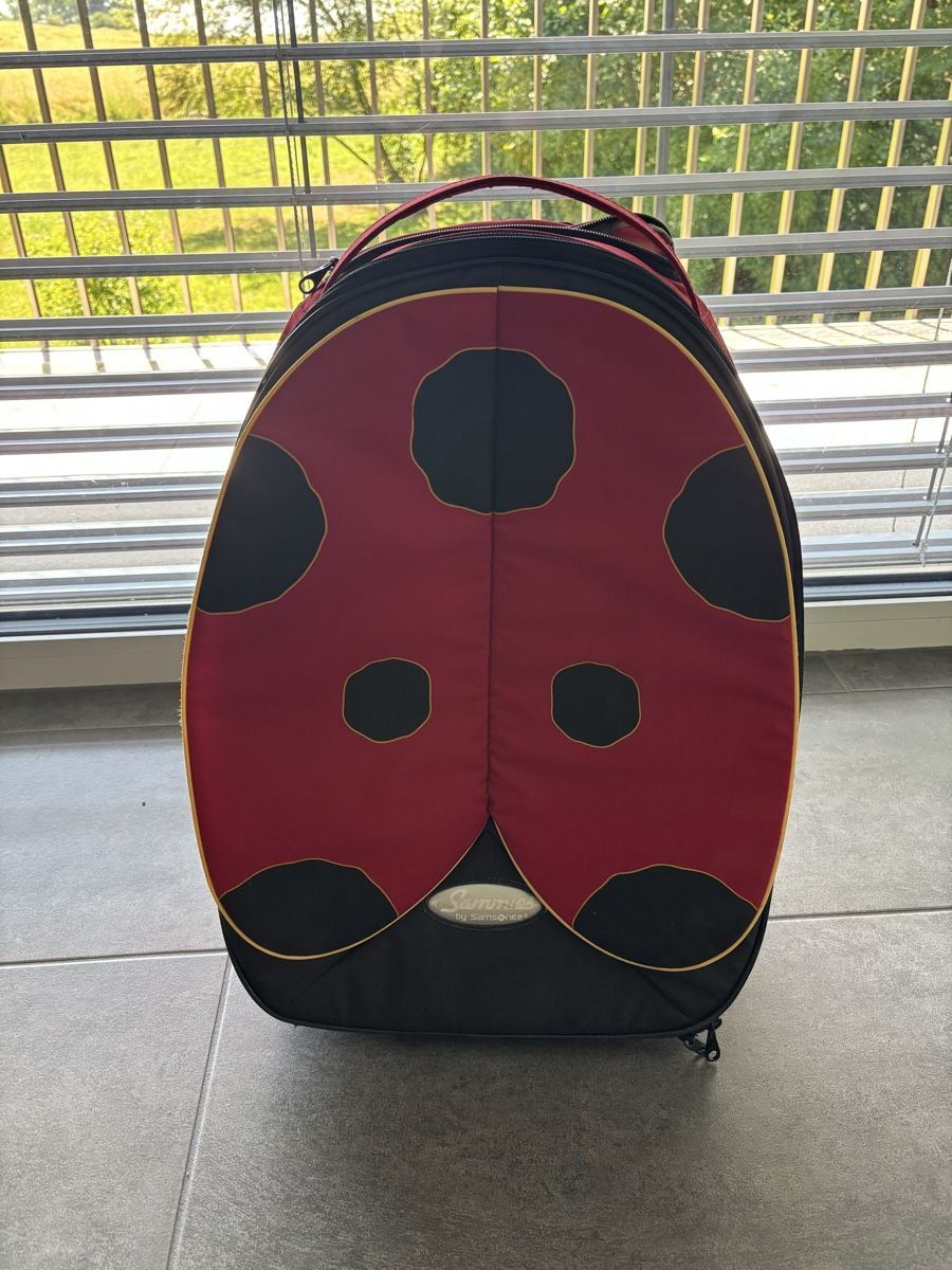 Koffer & Taschen: Herziger Marienkäfer Kinder Trolley / Rollkoffer – Gebraucht aus Tagelswangen von Mandarine012