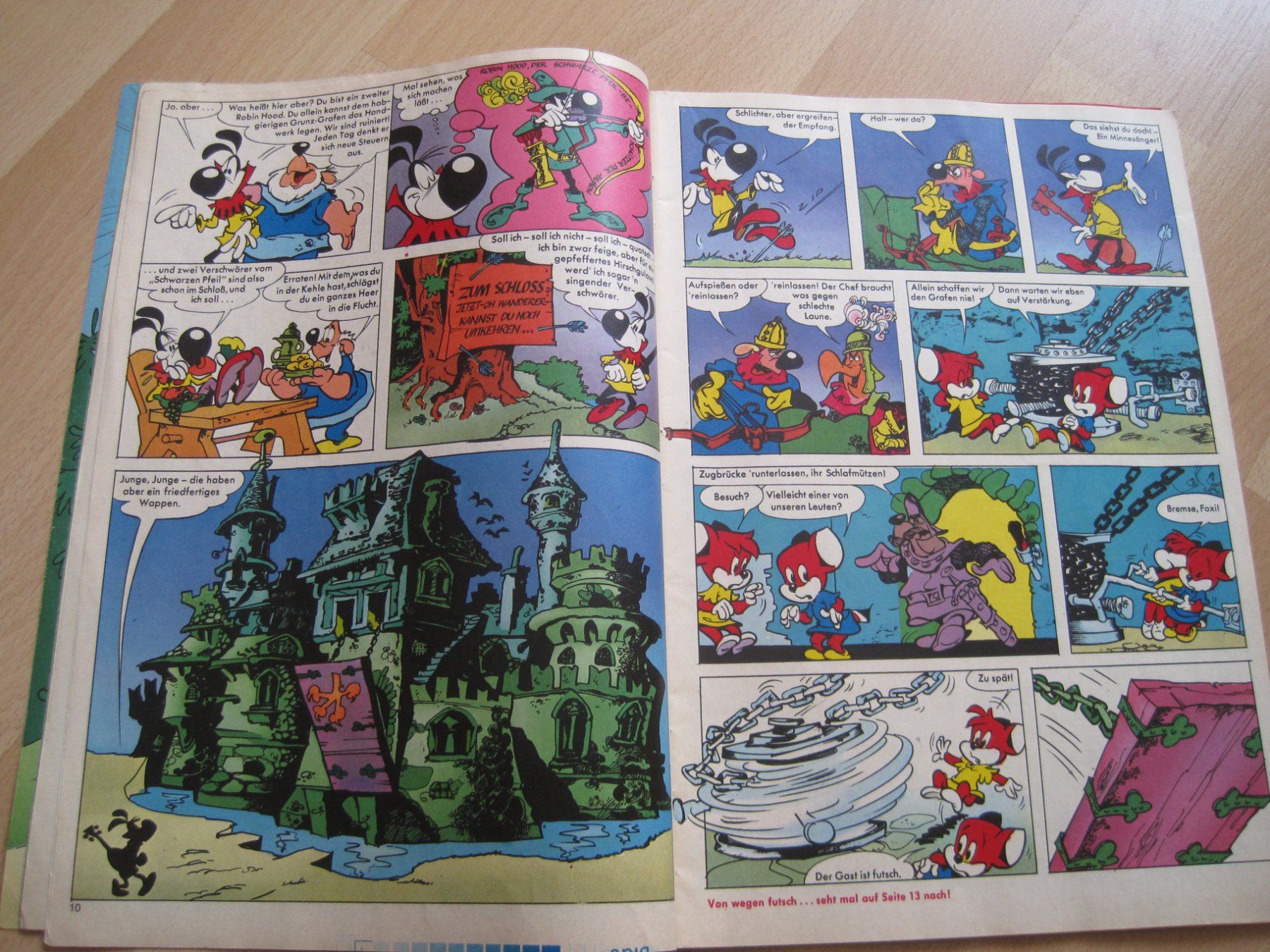 Comics: FIX & FOXI FERIEN Sonderheft   1969  Comic Selten – Gebraucht aus Gossau SG von Noryflory 4