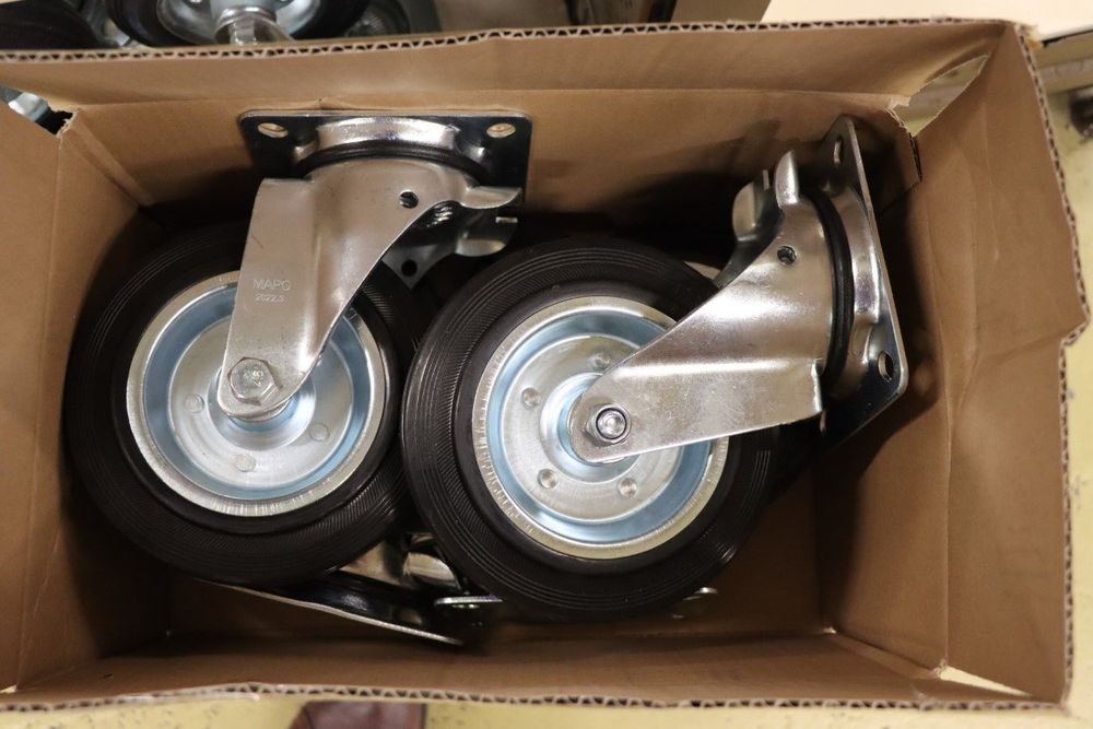Knaack 505 Rollensatz 12,7 Cm – Industrielle Rollen Für Schwere Lasten