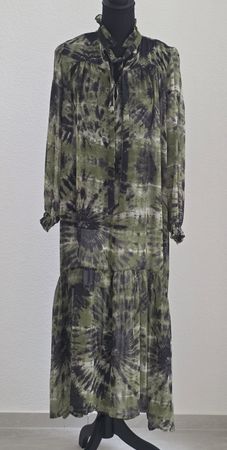Kleid Stradivarius Damen Grösse S grün batik Top Zustand