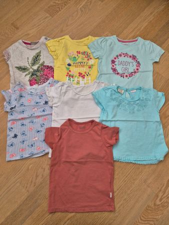 Sommer T-Shirt Set für Mädchen, Grösse 92, Top Zustand