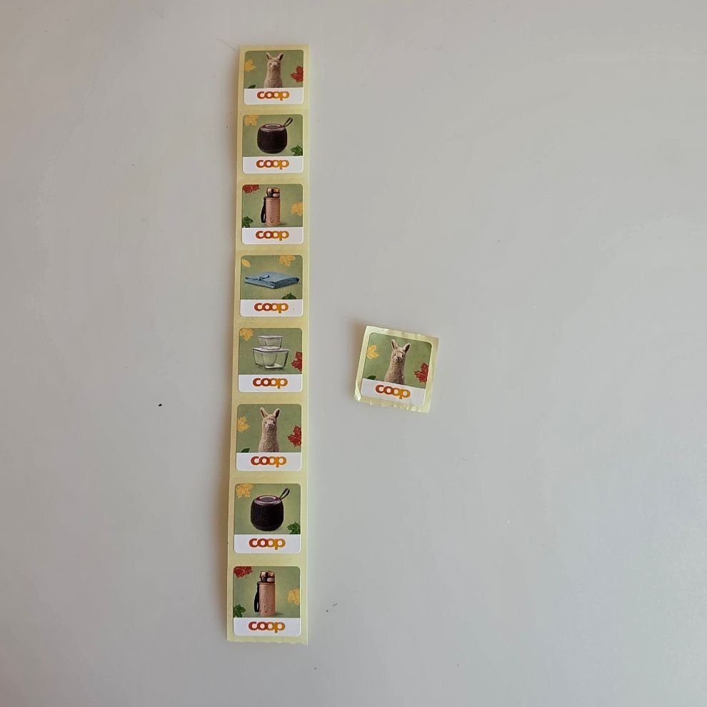 Coop Raccolte di bollini & punti: COOP GROSSER SAMMELSPASS – Usato da Dintikon venduto da bonita099