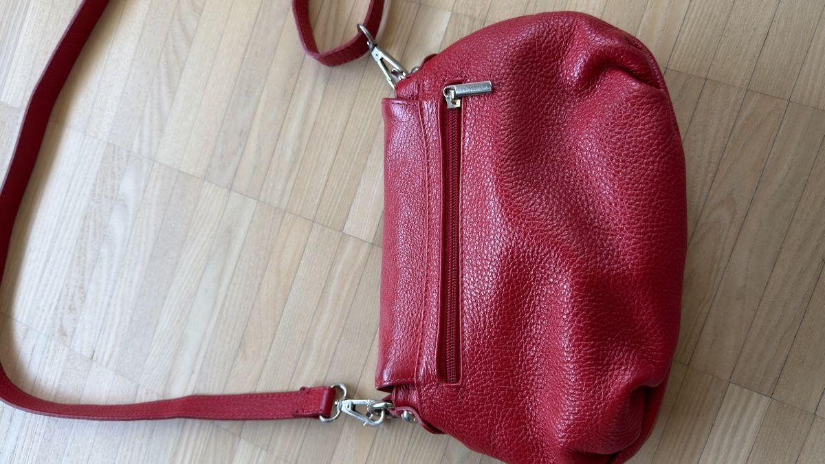 Vera Pelle Borse da donna: Umhängetasche echt Leder vera pelle rot – Nuovo (secondo la descrizione) da Heimberg venduto da Yanka14 4