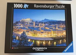 Puzzle Ravensburger 1000 Teile - Motiv Salzburg - Österreich