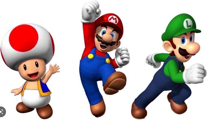 Porte-clés: 4x Super Mario + Luigi's + Toad + Peach - NEW SET Porte-clés – Neuf avec emballage d'origine à Pambio Noranco par Pol69 1