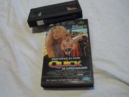 VHS Rare Videokassette - Quick Die Kopfgeldjägerin - Action