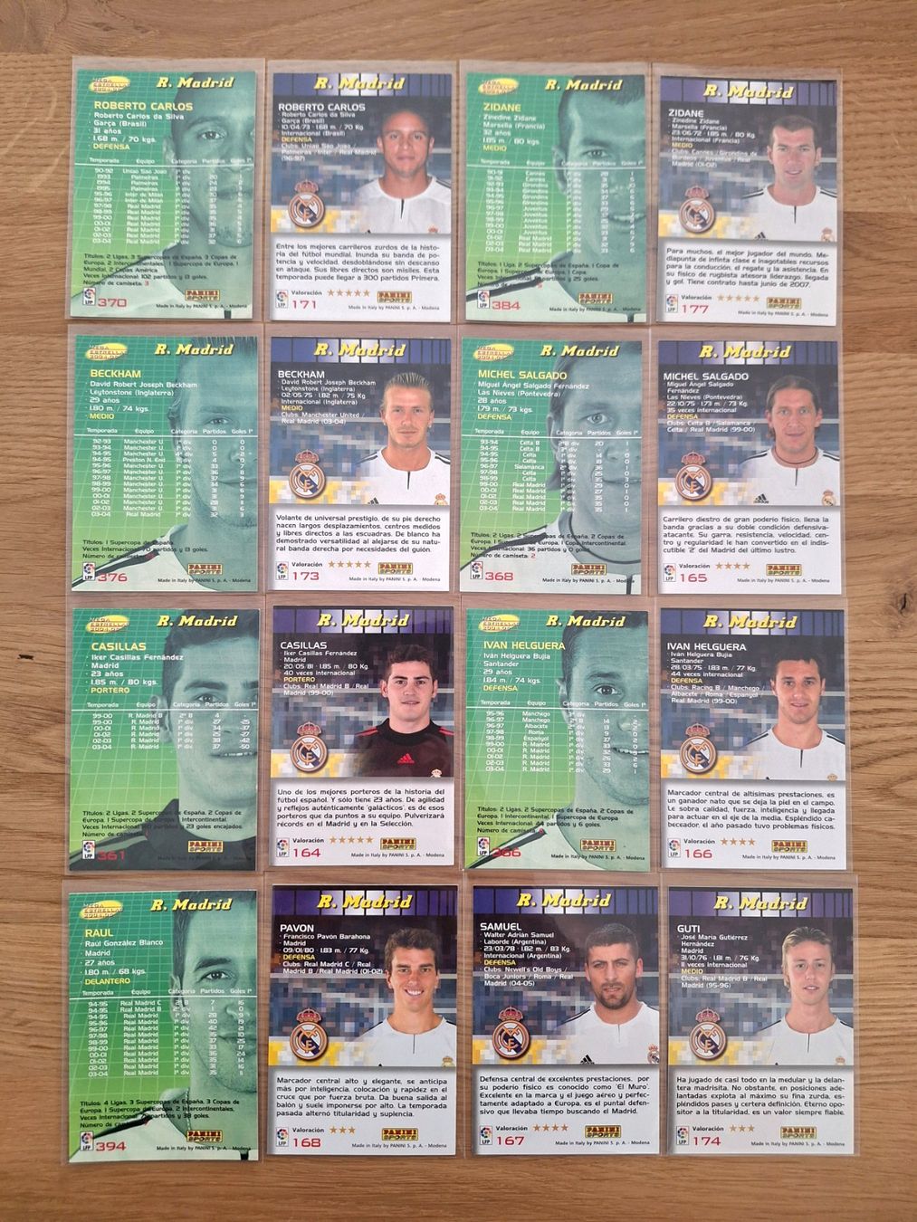 Panini Sammelbilder & Trading cards: PANINI MEGACRACKS 2004-2005 REAL MADRID – Gebraucht aus St. Gallen von Matrix023 1