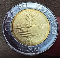VATIKAN 500 LIRE 1984 *RAR*