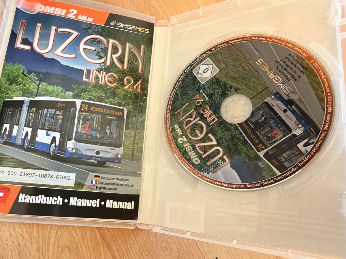 Giochi: Pc Spiel Omsi Luzern – Usato da Küttigen venduto da Roaddrive78 1