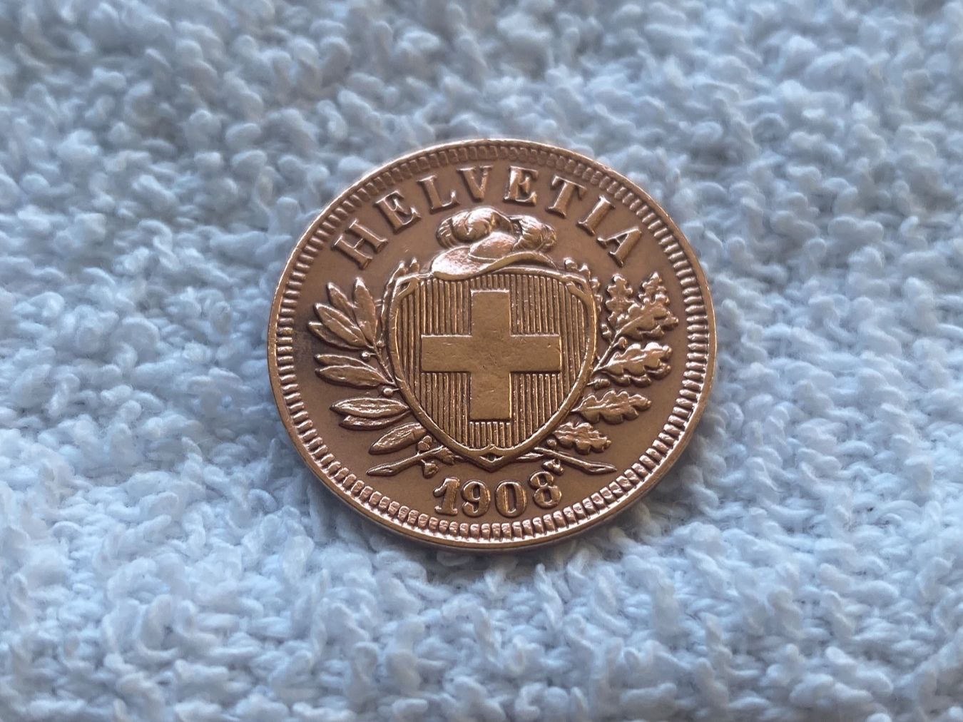 Tutti le monete: 2 centimes/Rappen 1908 – Usato da Nyon venduto da Ilmi09 1