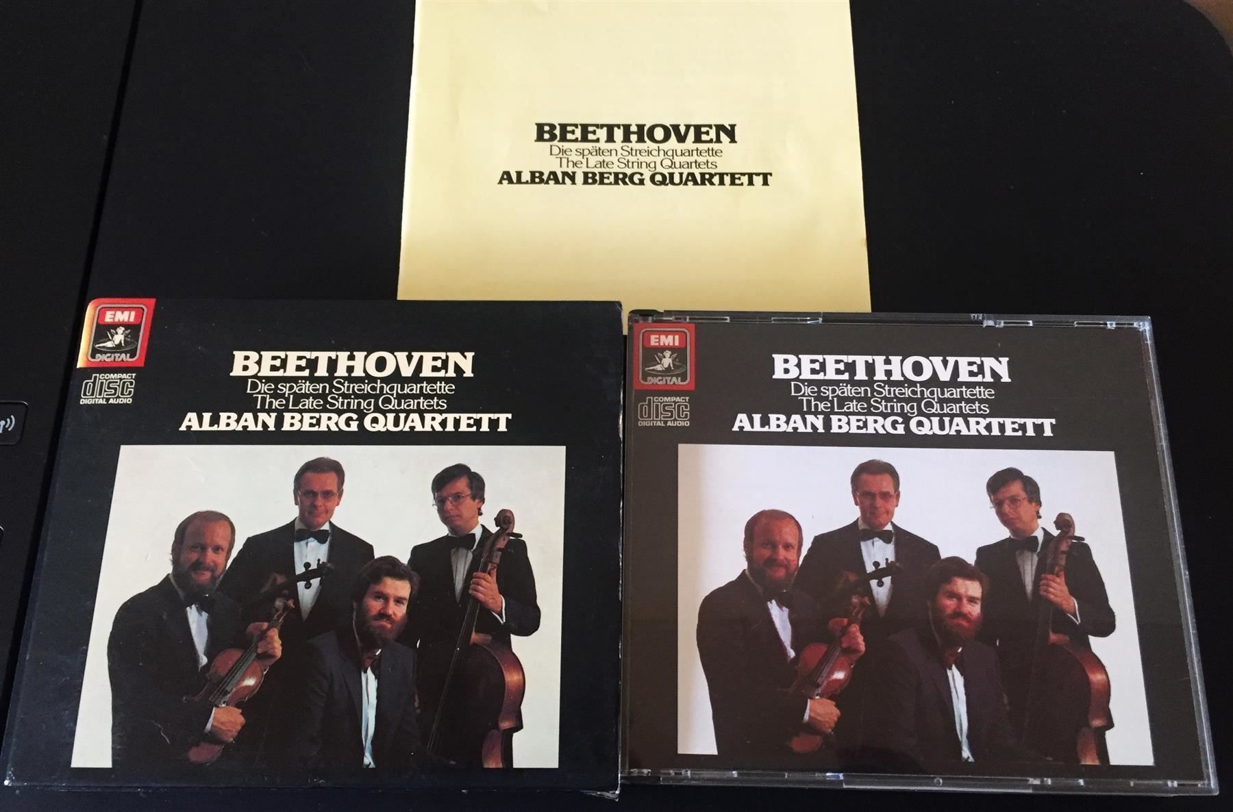 CD: Beethoven Alban Berg Late String Quartets 4CD Boxset N.Mint – Usato da Genève venduto da Cockattoo