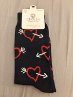 Socken Herz Motiv One Size NEU mit Etikett