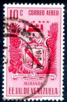 VENEZUELA 1953 MIRANDA MARKE GESTEMPELT - AB119