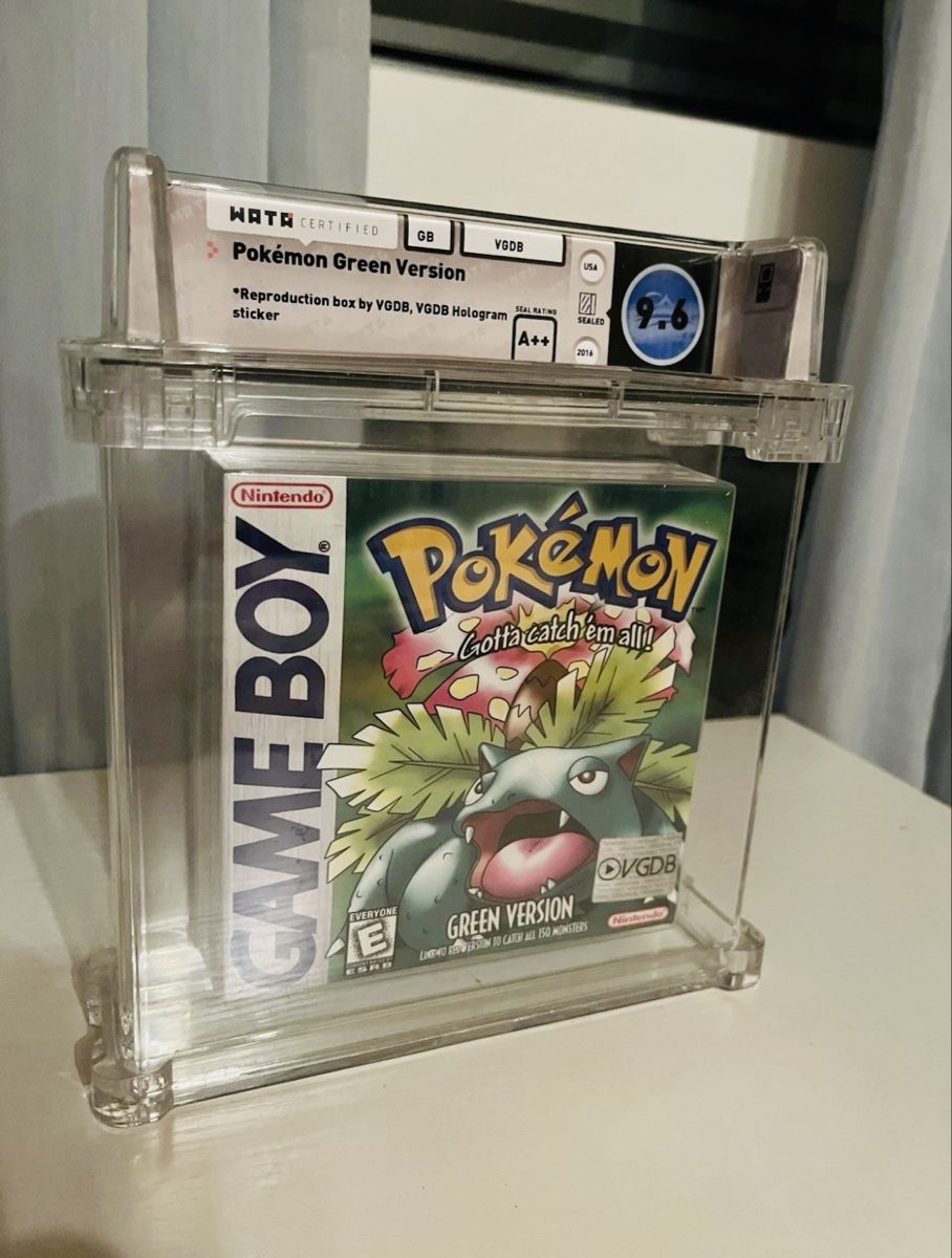 Pokémon Giochi: Pokemon Green Version Gameboy Wata 9.6 A++ – Nuovo e nell'imballaggio originale da Schänis venduto da retail_rover