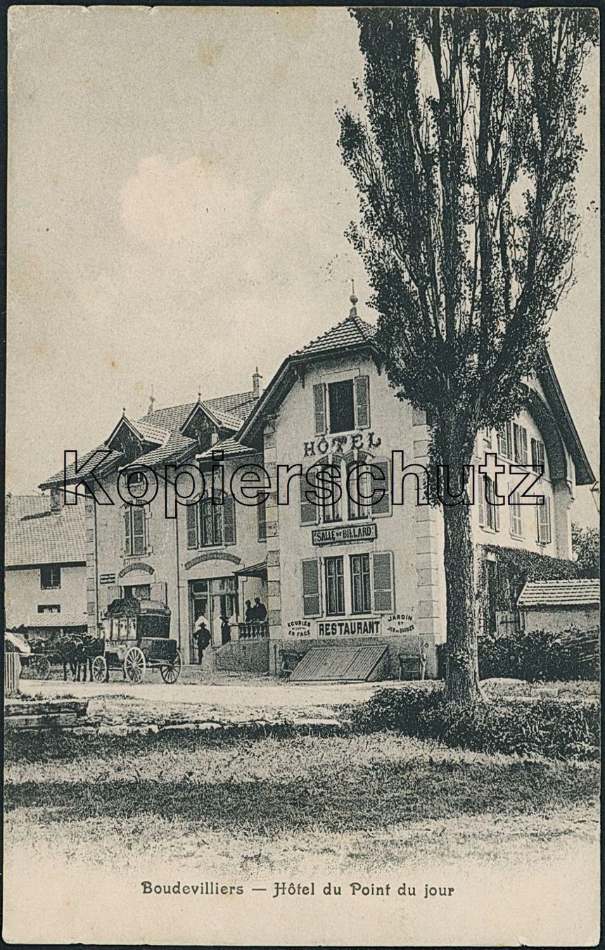 Cartoline postali: NE Boudevilliers - Post - Postkutsche – Usato da Schindellegi venduto da leecollect