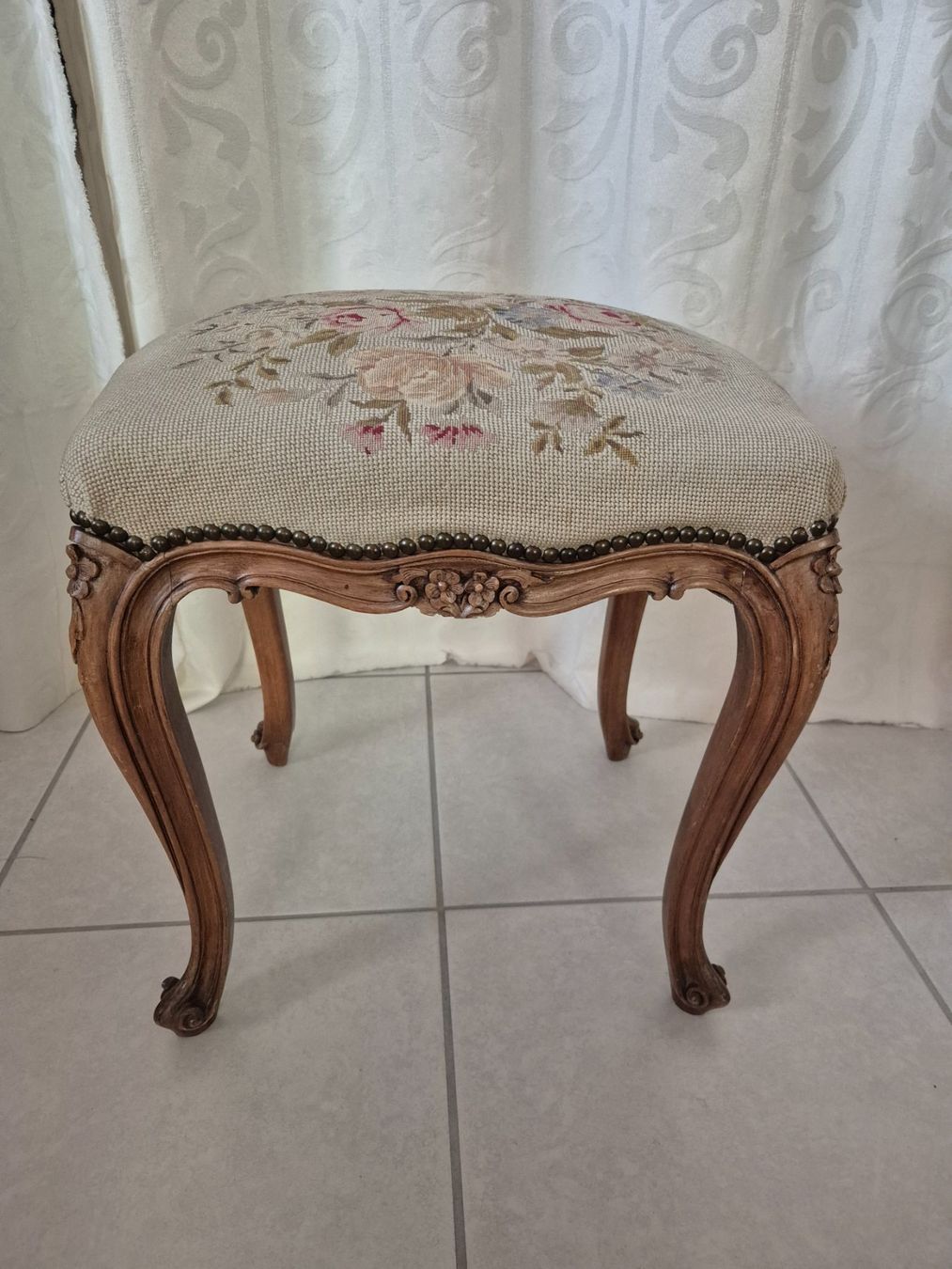 Sgabelli: Gobelin Hocker Louis XV – Usato da Egerkingen venduto da Castel77