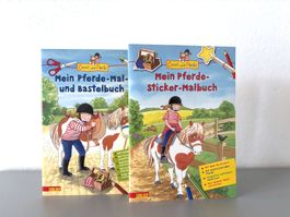 Conni und Flecki: Mein Pferde Bastelbuch Stickerheft Buch