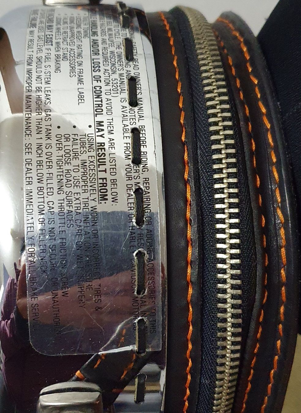 Harley-Davidson Borse da donna: Harley Davidson Unikat / Tasche mit Original Luftfilter – Nuovo (secondo la descrizione) da Muri AG venduto da Edlerweiss 6