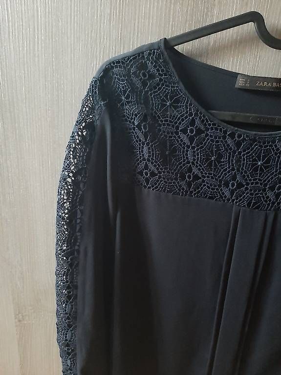 Zara Blusen: Zara Bluse in dunkelblau Gr. S – Gebraucht aus Marthalen von Jenny.Z 2